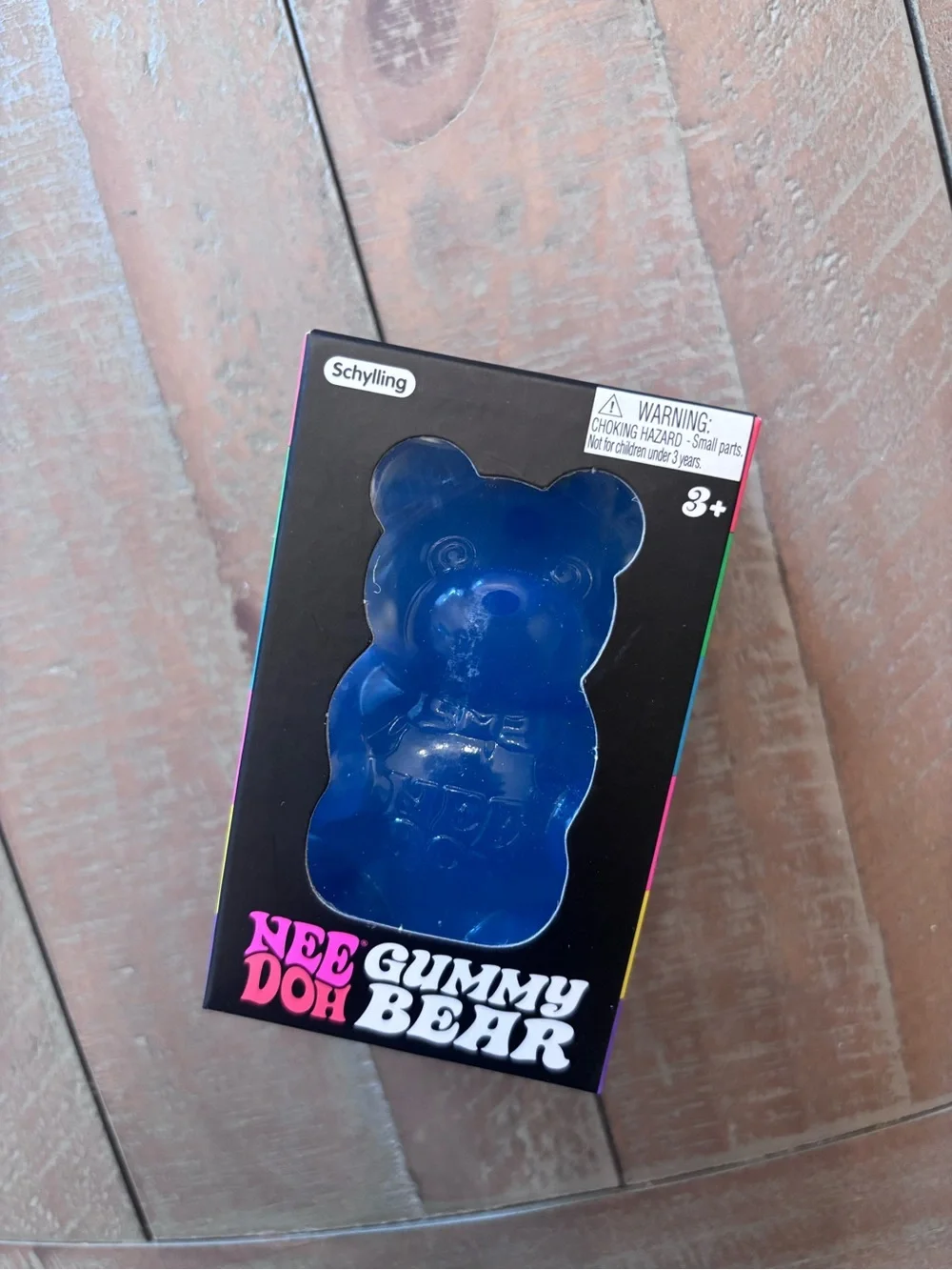 New in Box Blue NeeDoh Gummy Bear